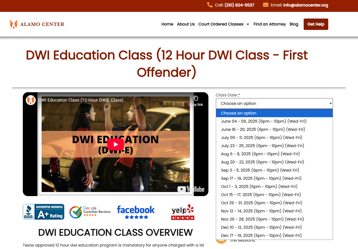How to Enroll in a DWI Class in Texas
